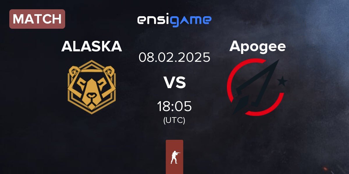 Match ALASKA vs Apogee | 08.02