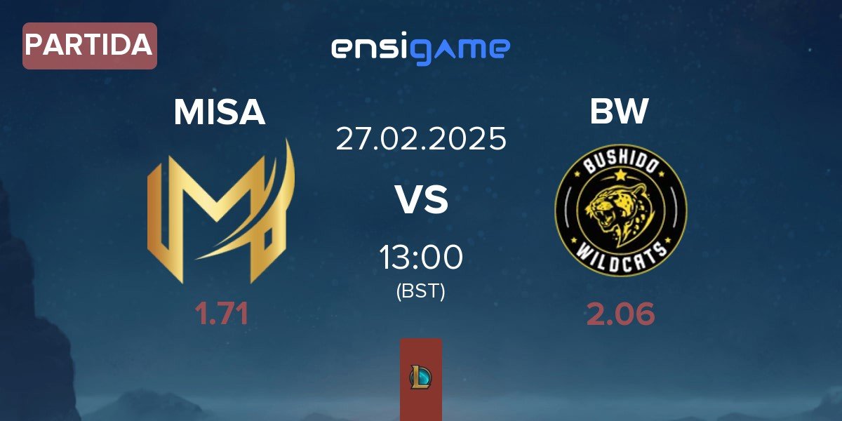 Partida Misa Esports MISA vs Bushido Wildcats BW | 27.02