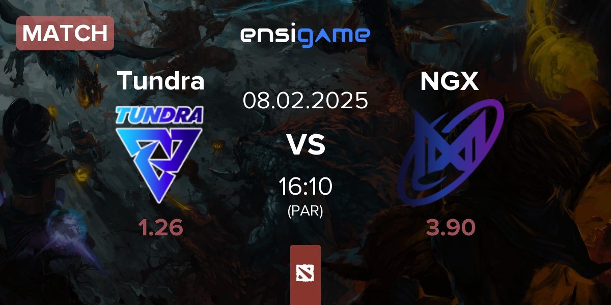 Match Tundra Esports Tundra vs Nigma Galaxy NGX | 08.02