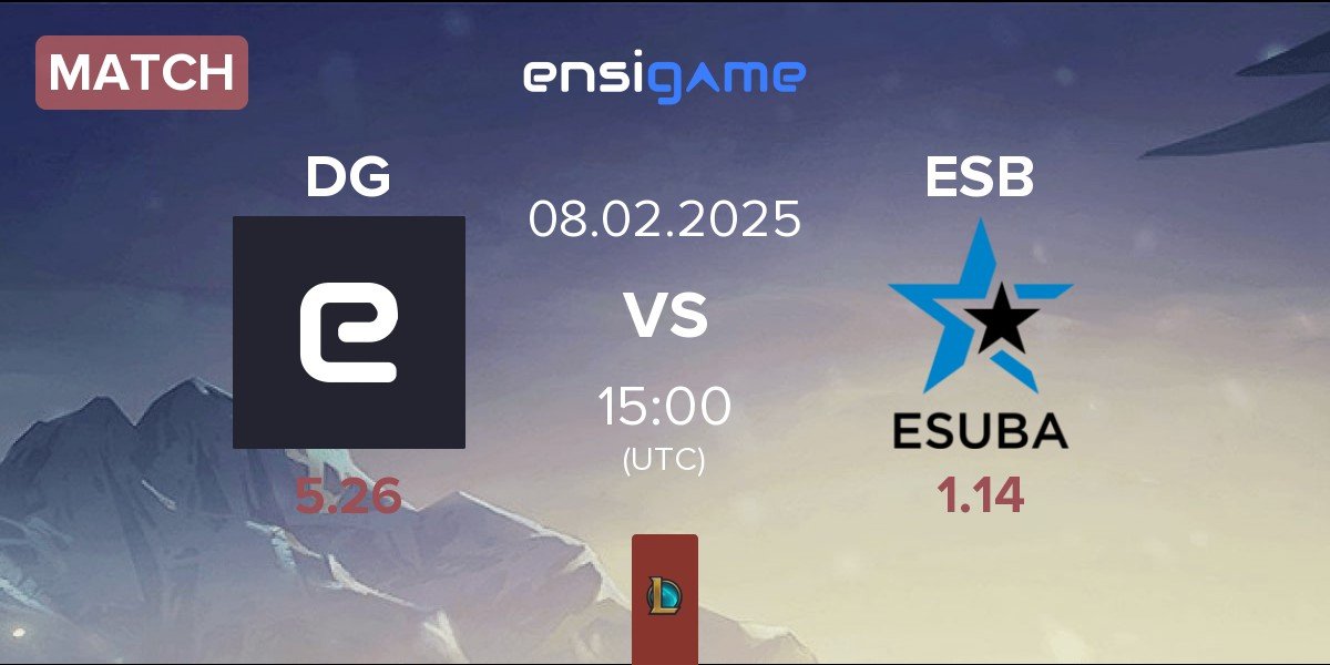 Match Diversion Gaming DG vs eSuba ESB | 08.02