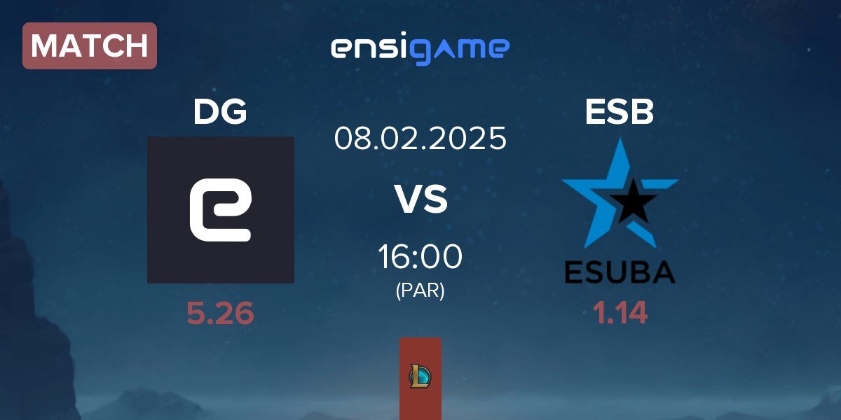 Match Diversion Gaming DG vs eSuba ESB | 08.02