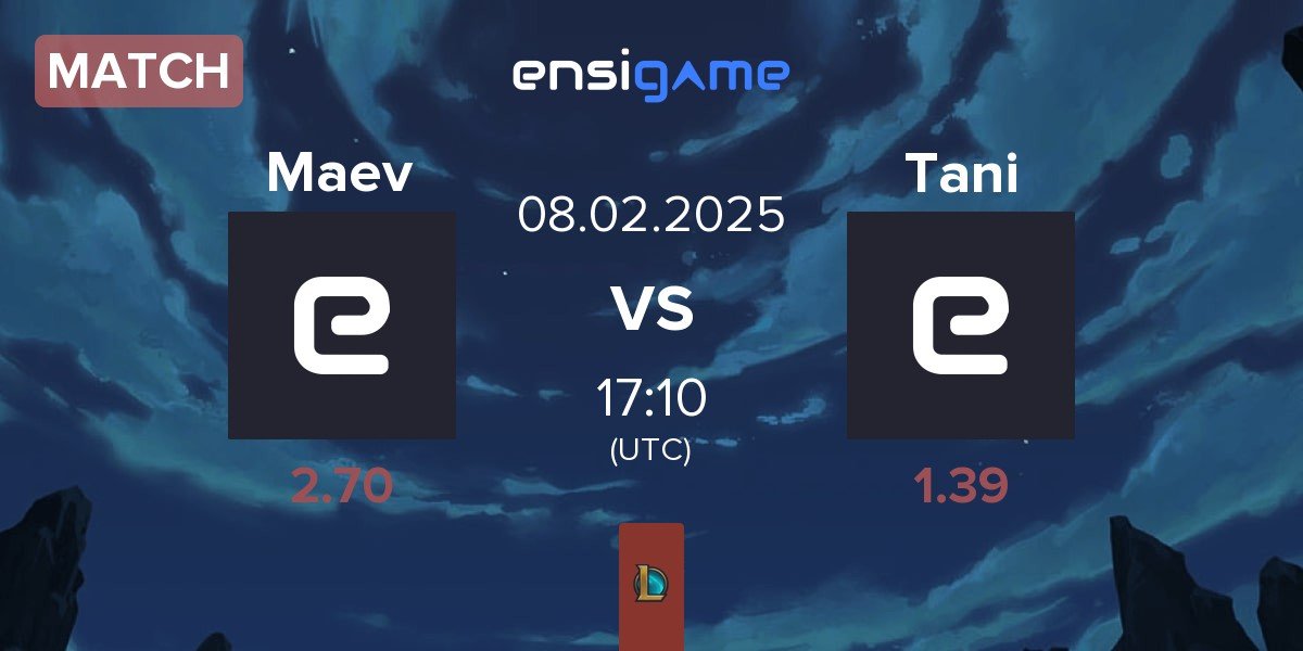 Match Meavedron MVE vs Tan'i eSports CZ Tani | 08.02