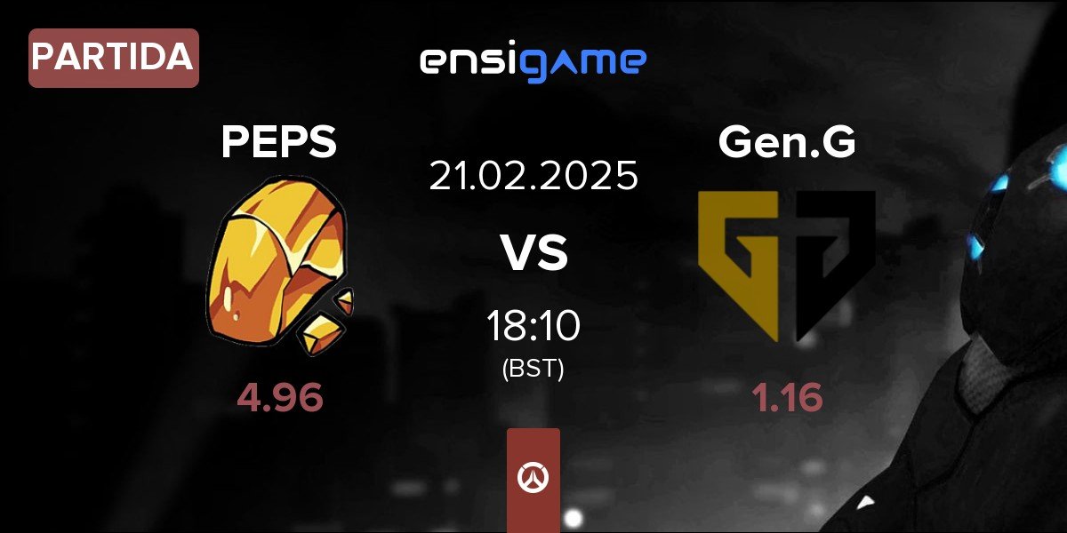 Partida Team Peps PEPS vs Gen.G | 21.02