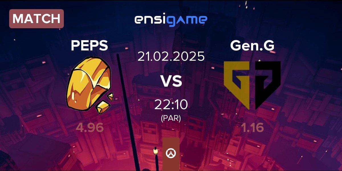 Match Team Peps PEPS vs Gen.G | 21.02