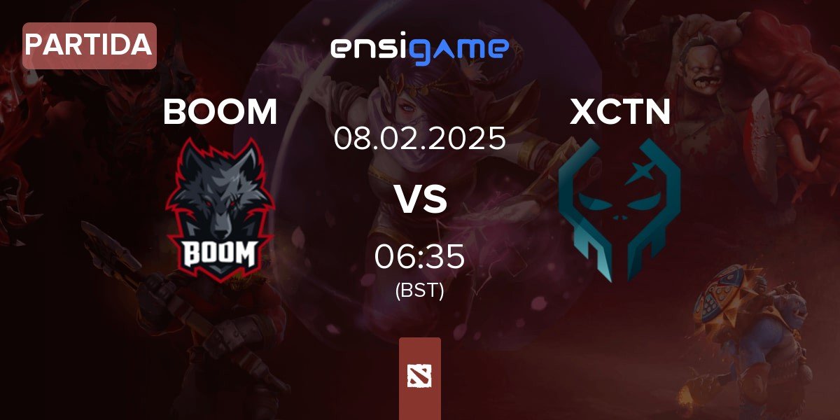 Partida BOOM Esports BOOM vs Execration XCTN | 08.02