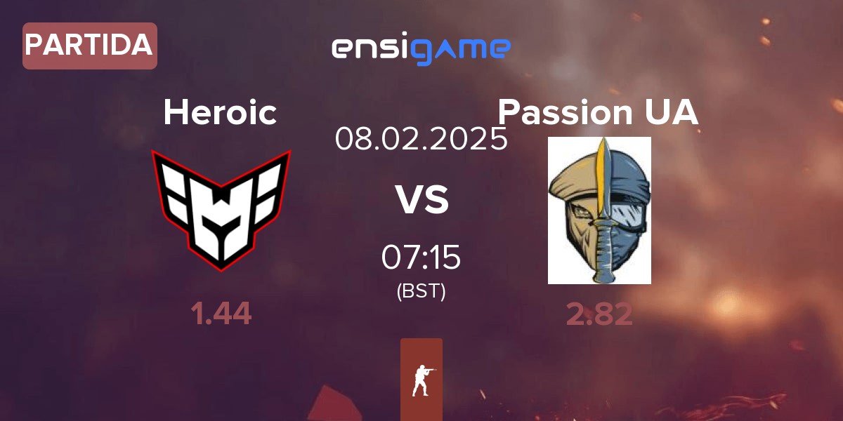 Partida Heroic vs Passion UA | 08.02