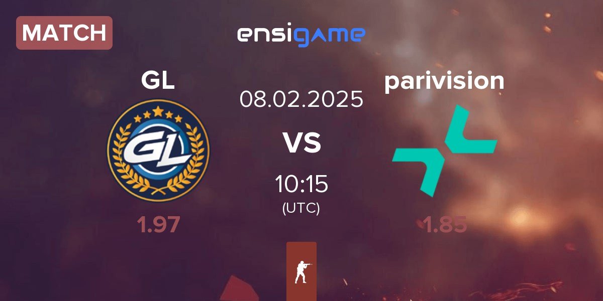 Match GamerLegion GL vs PARIVISION parivision | 08.02