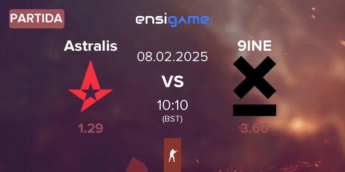 Partida Astralis vs 9INE | 08.02