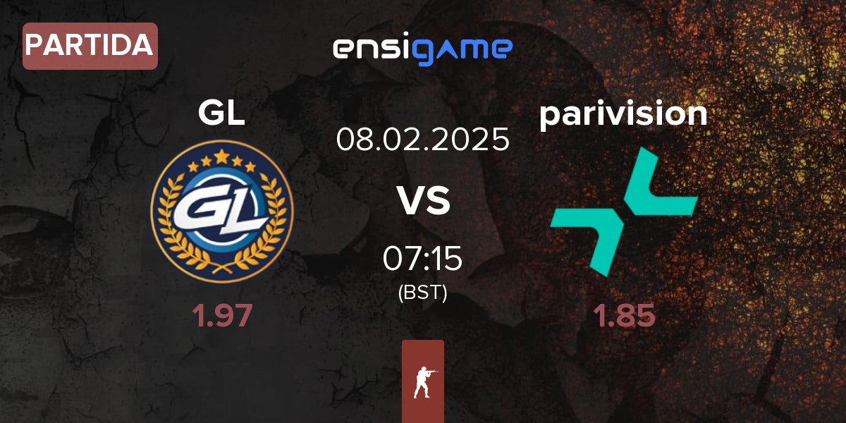 Partida GamerLegion GL vs PARIVISION parivision | 08.02