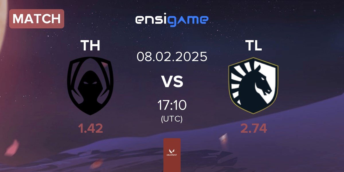 Match Team Heretics TH vs Team Liquid TL | 08.02