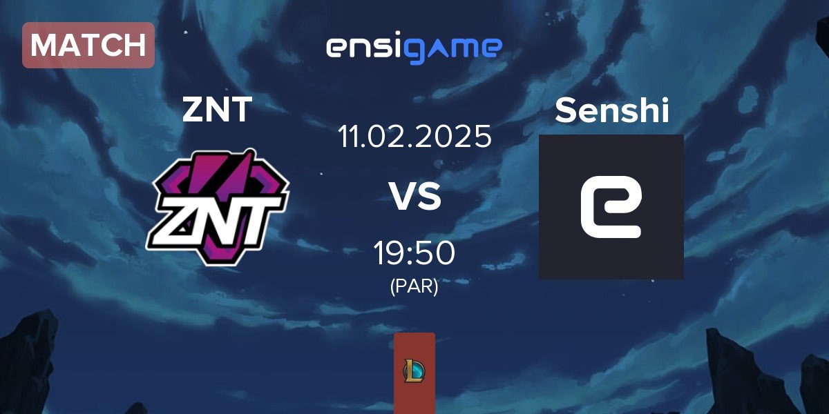 Match ZennIT ZNT vs Senshi eSports Senshi | 11.02