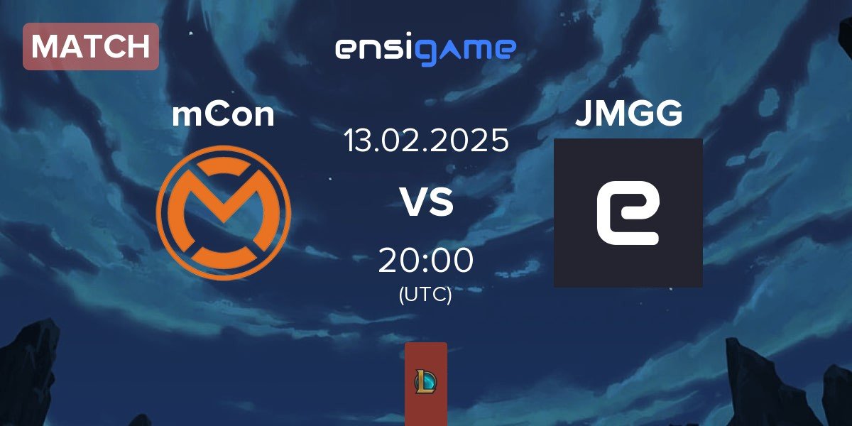 Match mCon esports mCon vs Jörmungang JMGG | 13.02