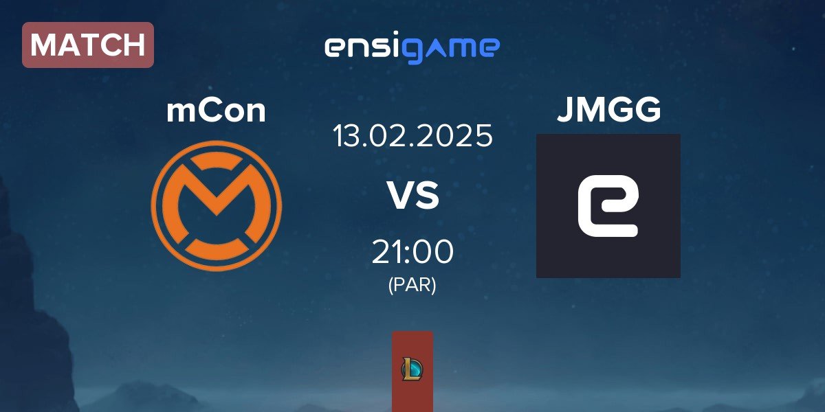 Match mCon esports mCon vs Jörmungang JMGG | 13.02