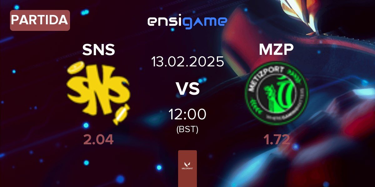 Partida SweetNSour SNS vs Metizport MZP | 13.02