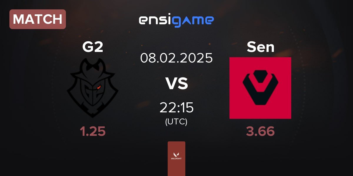 Match G2 Esports G2 vs Sentinels Sen | 08.02