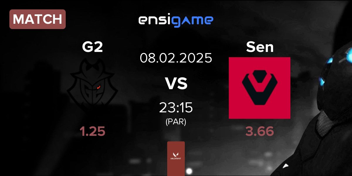 Match G2 Esports G2 vs Sentinels Sen | 08.02