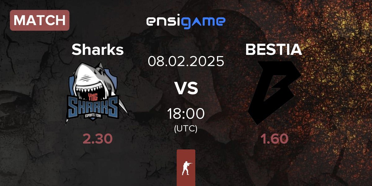 Match Sharks Esports Sharks vs BESTIA | 08.02