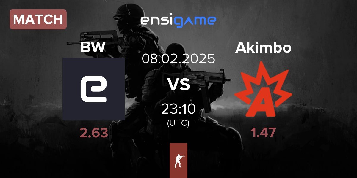 Match BACKWHENEVER BW vs Akimbo Esports Akimbo | 08.02