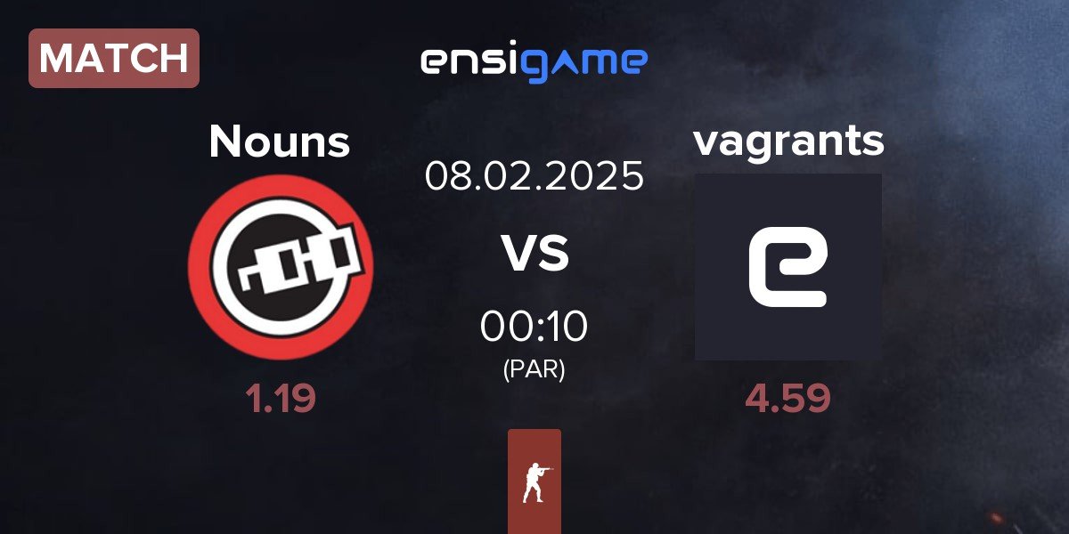 Match Nouns Esports Nouns vs vagrants | 08.02