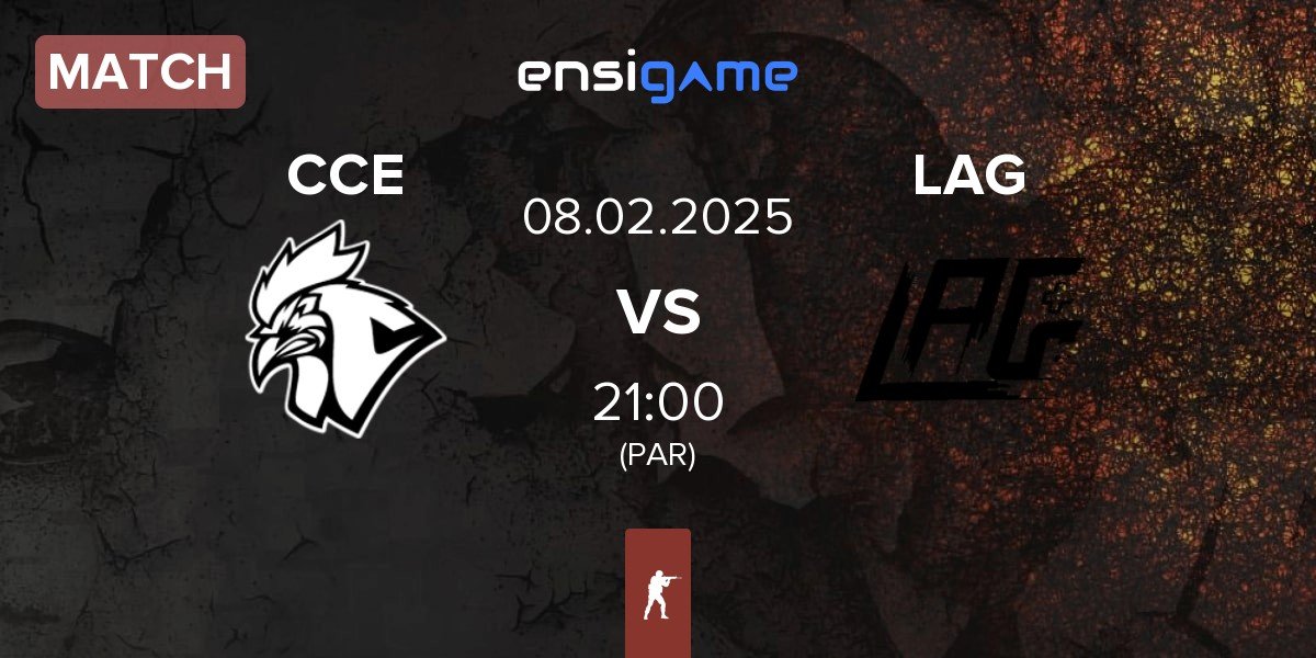 Match Chicken Coop Esports CCE vs LAG Gaming LAG | 08.02