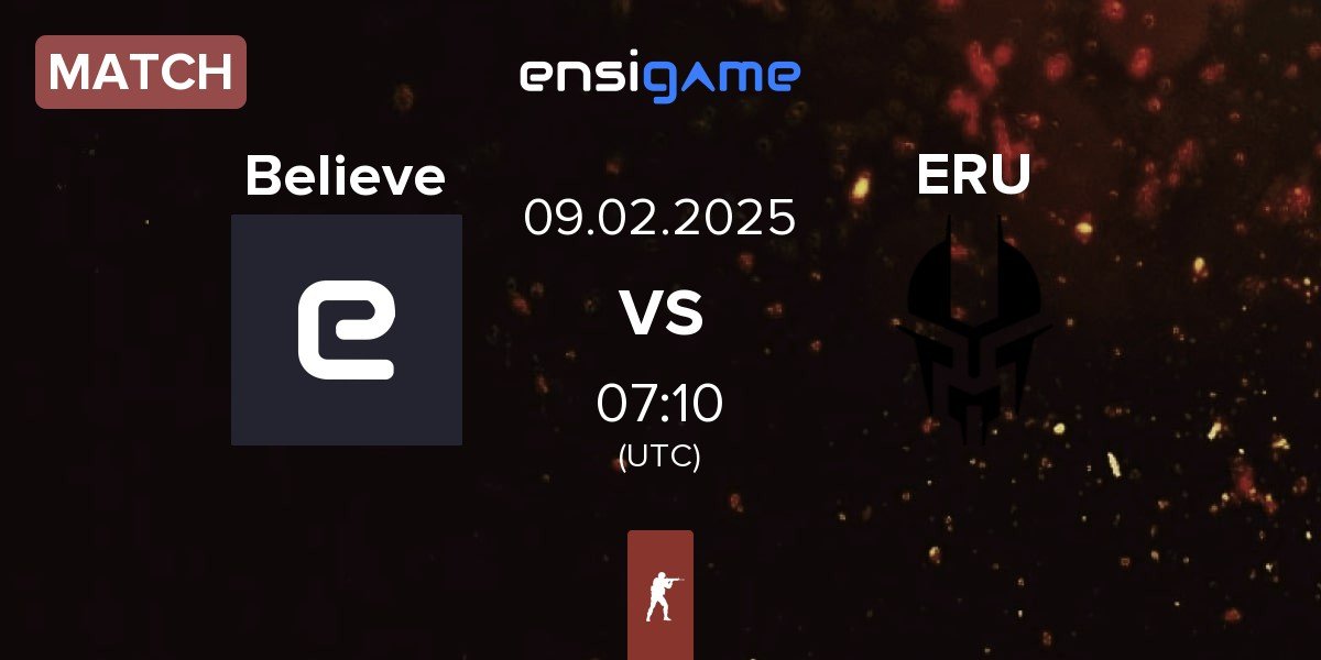 Match Believe vs Eruption ERU | 09.02