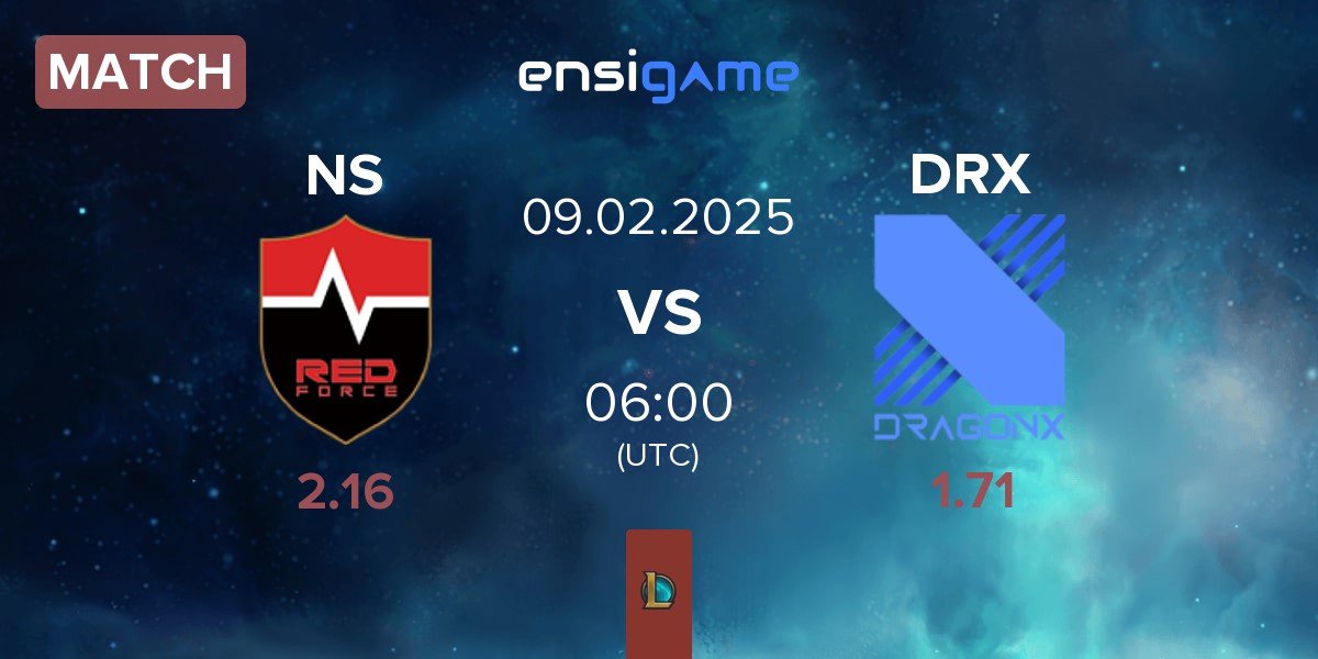 Match Nongshim RedForce NS vs DRX | 09.02