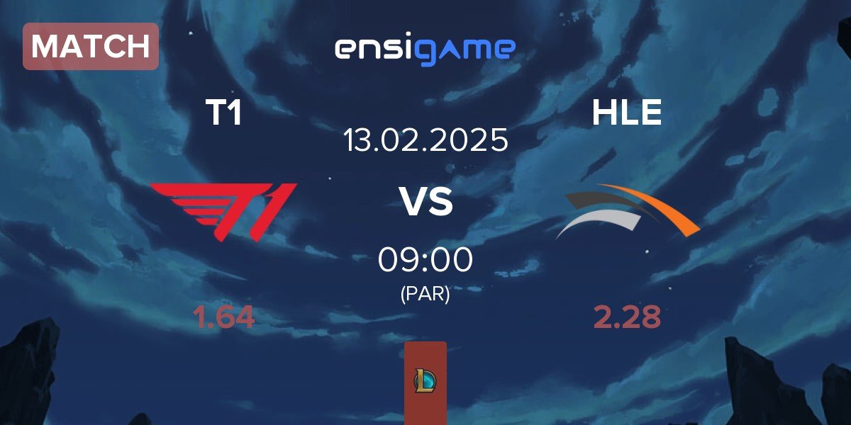 Match T1 vs Hanwha Life Esports HLE | 13.02