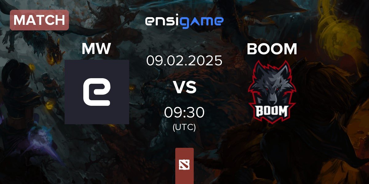 Match Moodeng Warriors MW vs BOOM Esports BOOM | 09.02