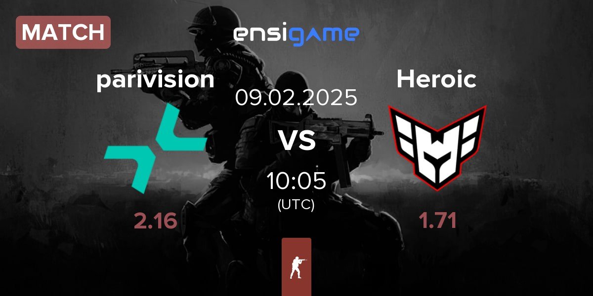 Match PARIVISION parivision vs Heroic | 09.02