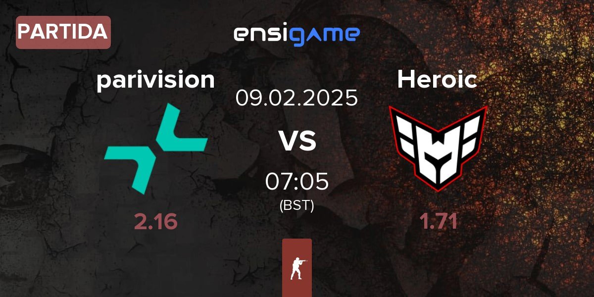 Partida PARIVISION parivision vs Heroic | 09.02