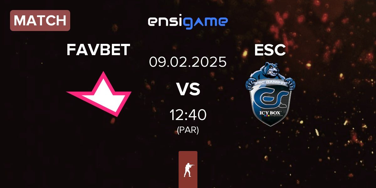 Match FAVBET Team FAVBET vs ESC Gaming ESC | 09.02