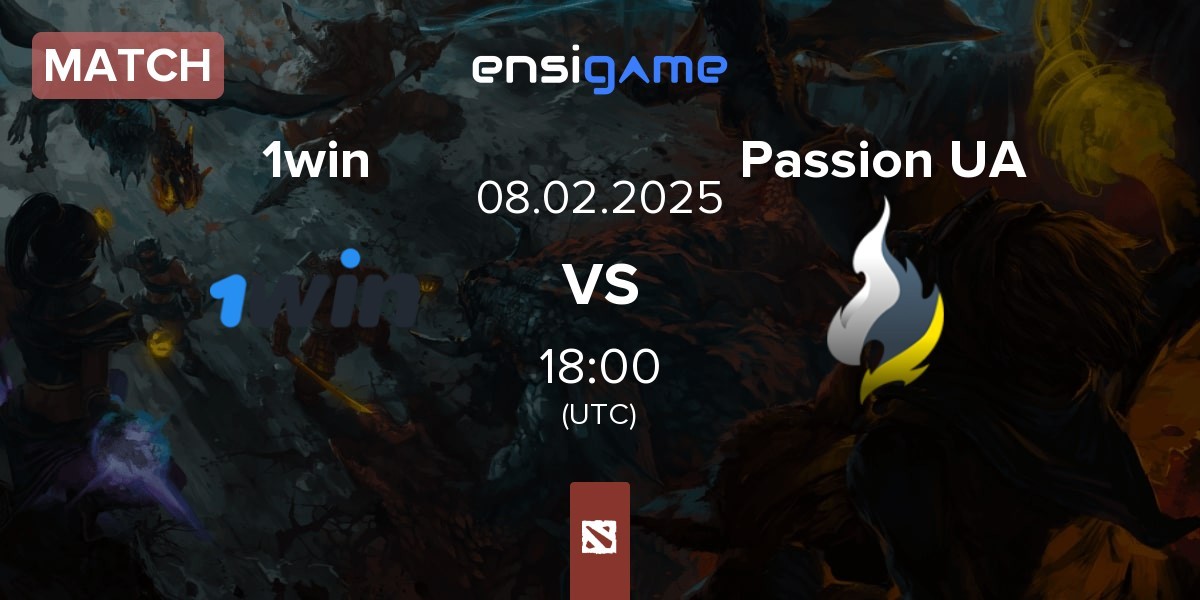 Match 1win vs Passion UA | 08.02