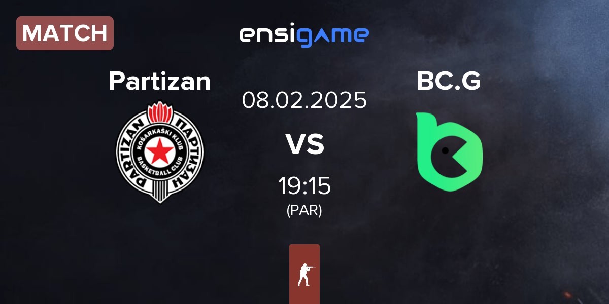 Match Partizan vs BC.Game Esports BC.G | 08.02