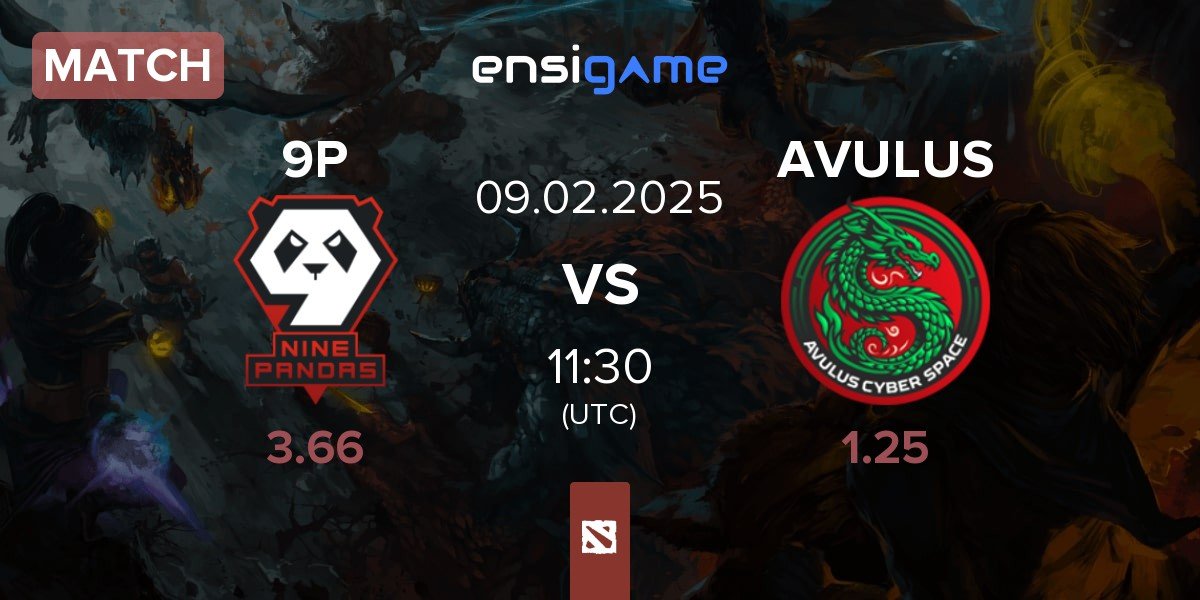 Match 9Pandas 9P vs AVULUS | 09.02