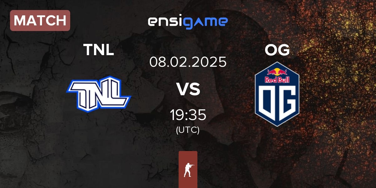 Match TEAM NEXT LEVEL TNL vs OG Gaming OG | 08.02