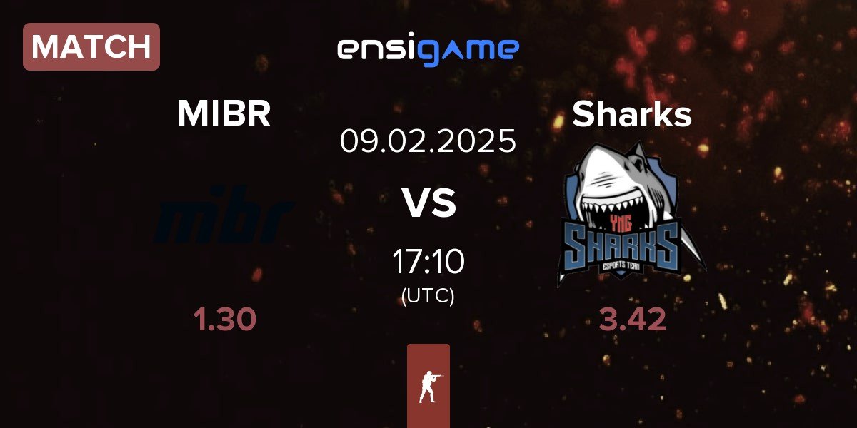 Match Made in Brazil MIBR vs Sharks Esports Sharks | 09.02