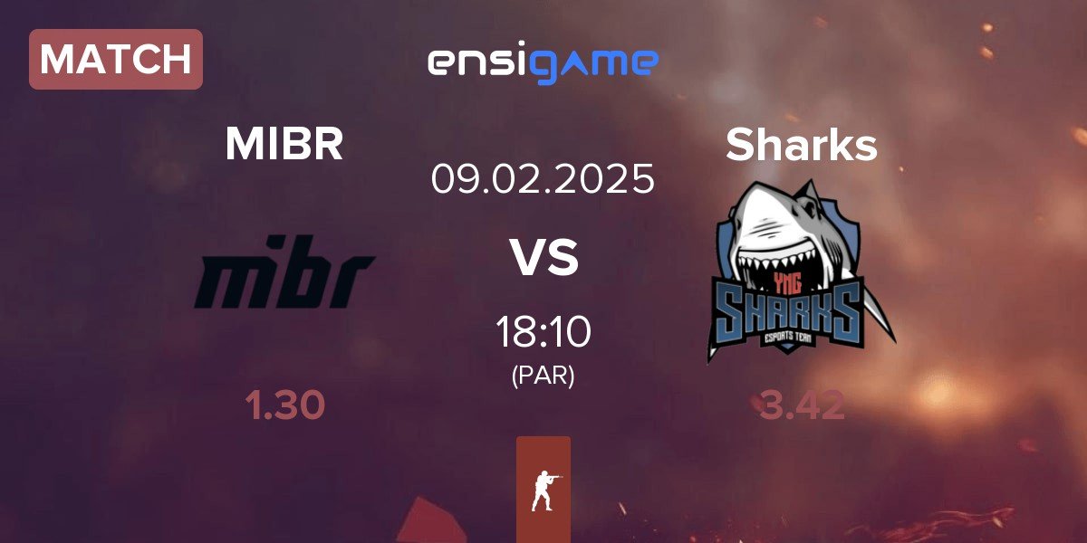 Match Made in Brazil MIBR vs Sharks Esports Sharks | 09.02