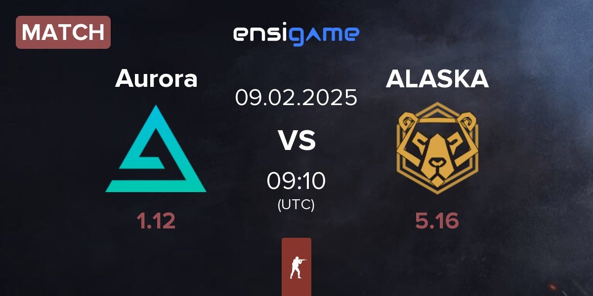 Match Aurora Gaming Aurora vs ALASKA | 09.02