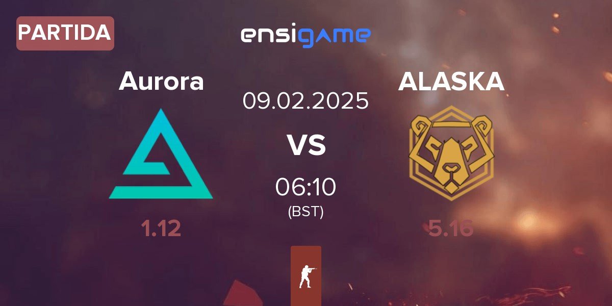 Partida Aurora Gaming Aurora vs ALASKA | 09.02