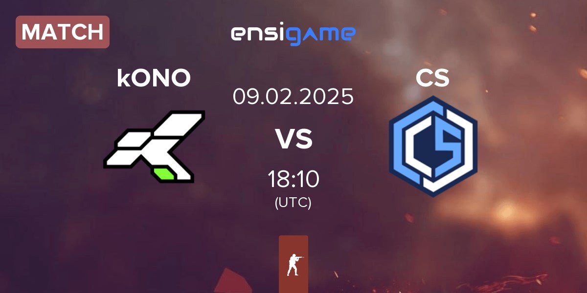 Match kONO.ECF kONO vs CYBERSHOKE Esports CS | 09.02