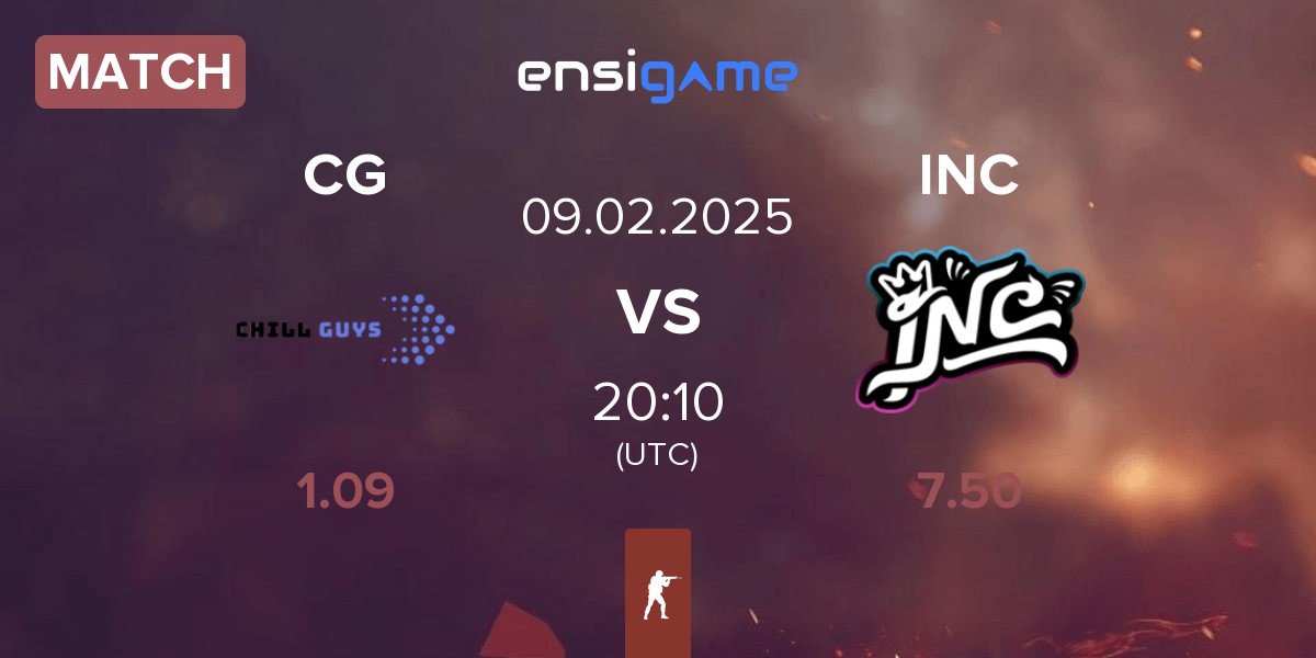 Match Chill Guys CG vs InControl INC | 09.02