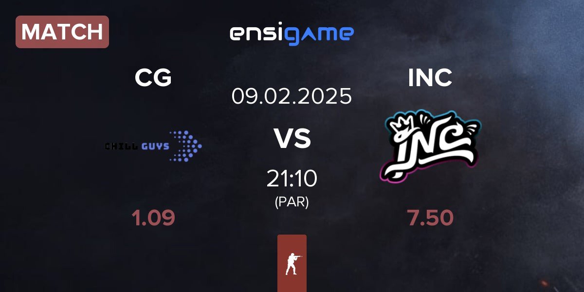 Match Chill Guys CG vs InControl INC | 09.02