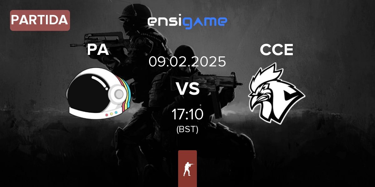 Partida Party Astronauts PA vs Chicken Coop Esports CCE | 09.02