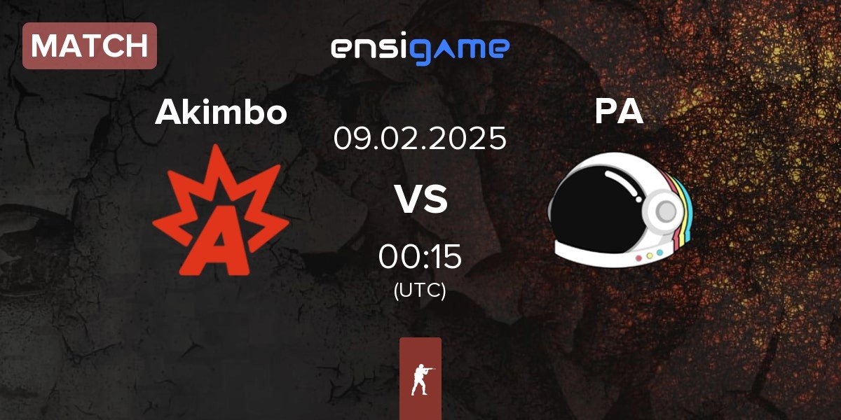 Match Akimbo Esports Akimbo vs Party Astronauts PA | 09.02