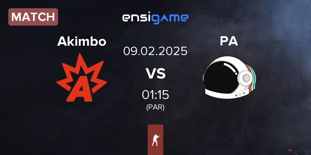 Match Akimbo Esports Akimbo vs Party Astronauts PA | 09.02