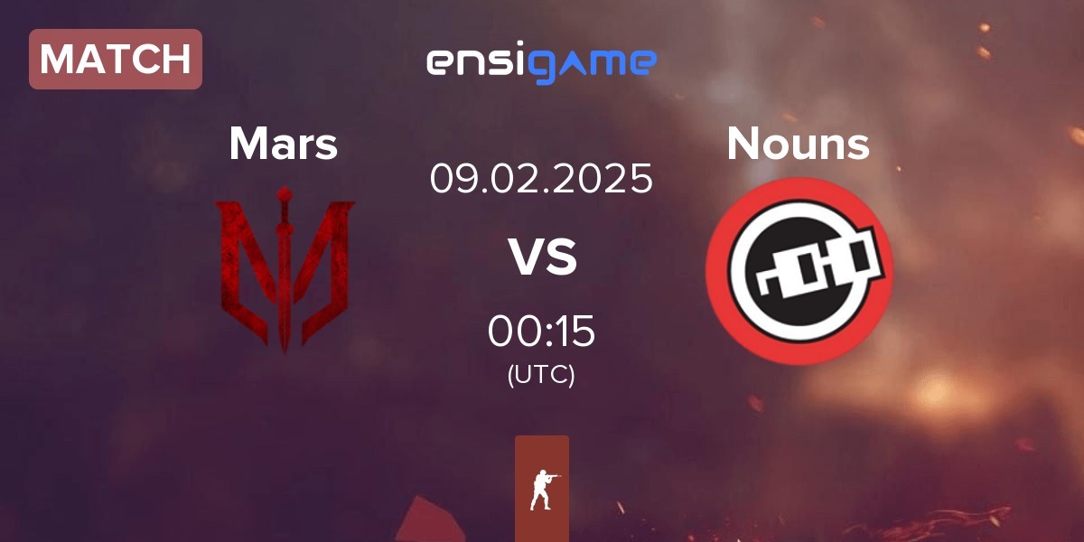 Match Marsborne Mars vs Nouns Esports Nouns | 09.02