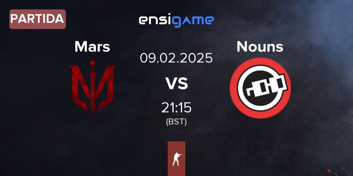 Partida Marsborne Mars vs Nouns Esports Nouns | 09.02