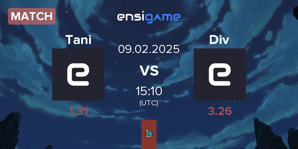 Match Tan'i eSports CZ Tani vs Divernex Div | 09.02