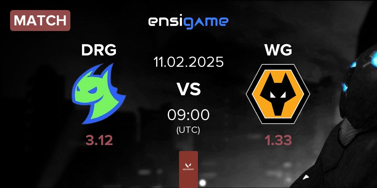 Match Dragon Ranger Gaming DRG vs Wolves Esports WG | 11.02