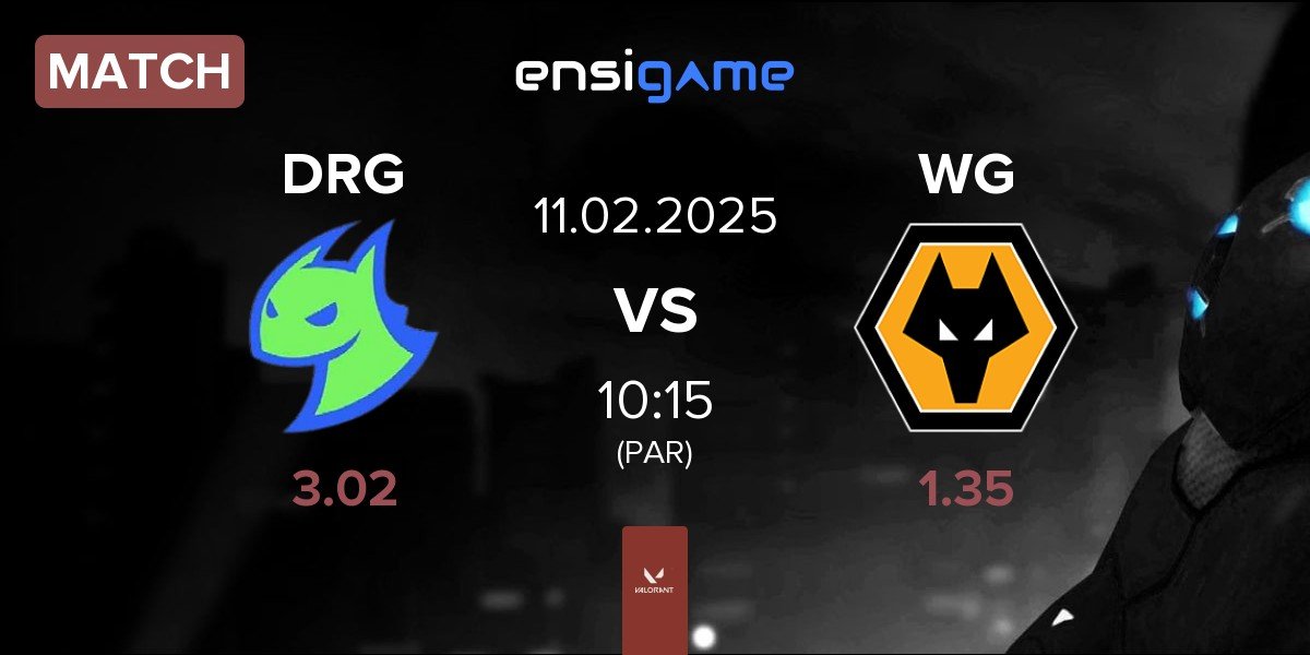 Match Dragon Ranger Gaming DRG vs Wolves Esports WG | 11.02